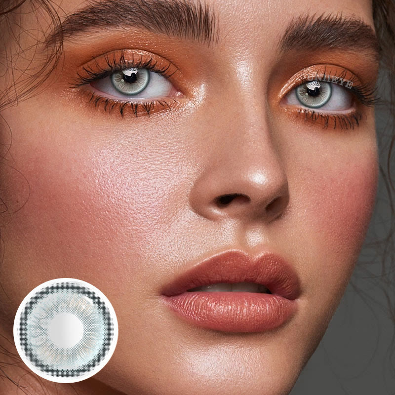 Uniieye Viva Blue Prescription Colored Contact Lenses-UNIIEYE