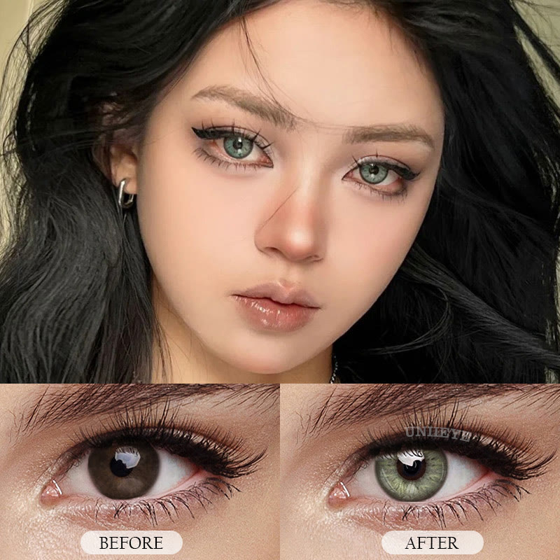 Uniieye Medusa Green Colored Contact Lenses-UNIIEYE