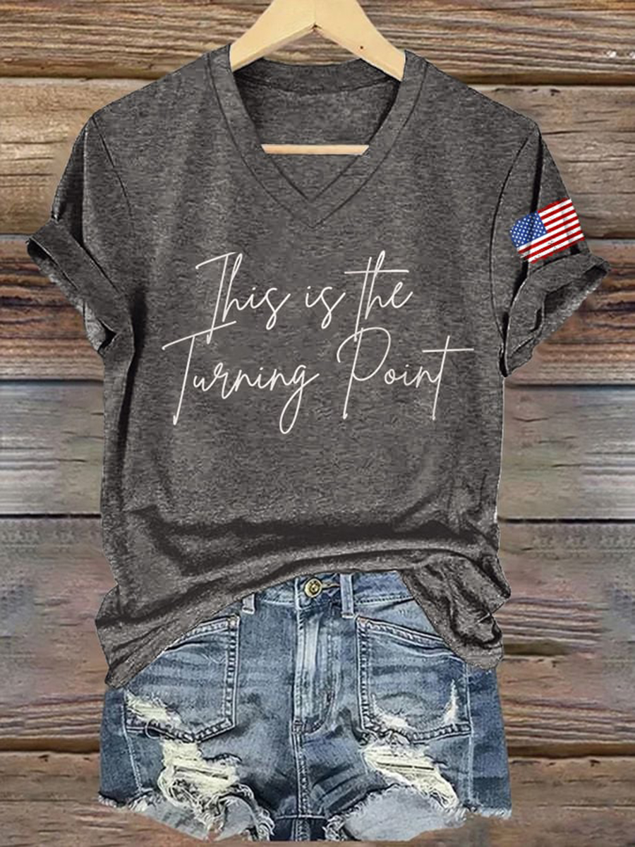 Women's This Is  Short Sleeve T-Shirt-America250