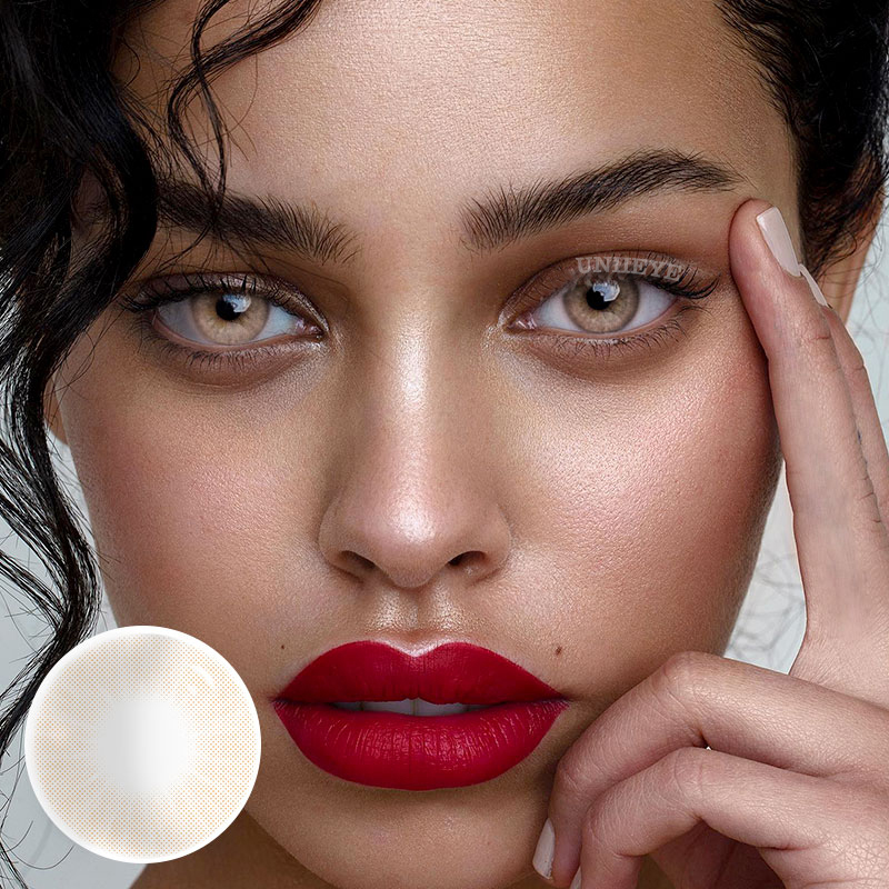 Uniieye Hidrocor II Ocre Prescription Colored Contact Lenses-UNIIEYE