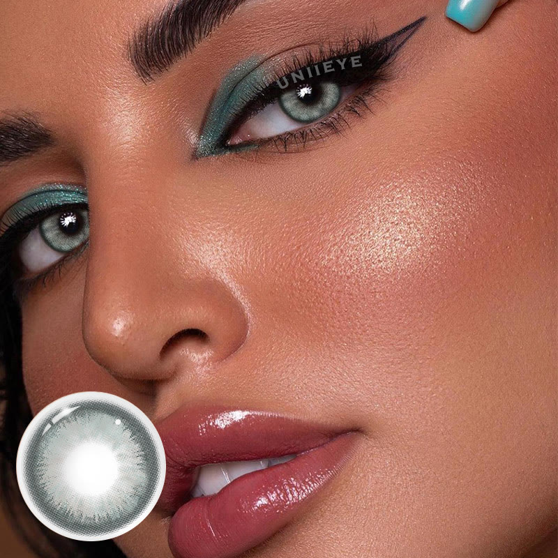 Uniieye Maldives Grey Colored Contact Lenses