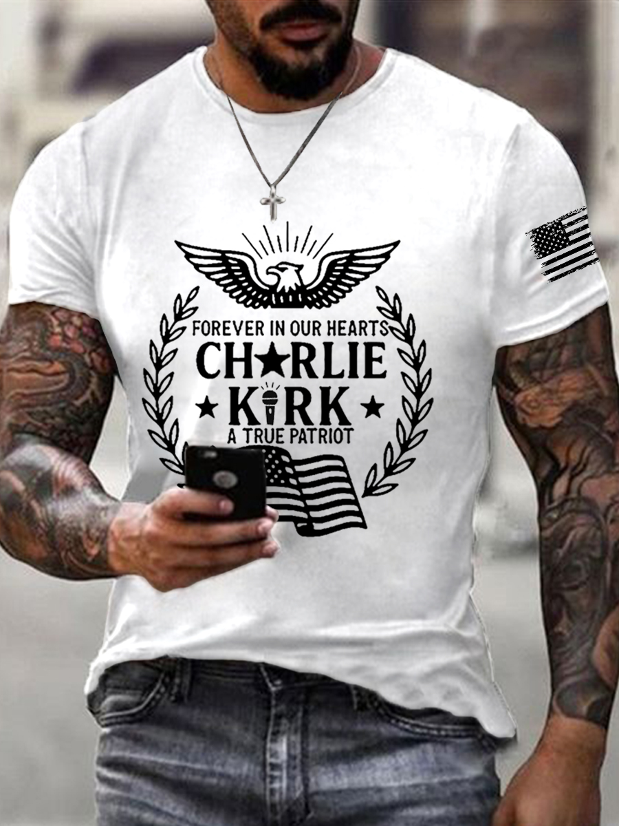 Men's R.I.P C.K Short Sleeve  T-shirt-America250
