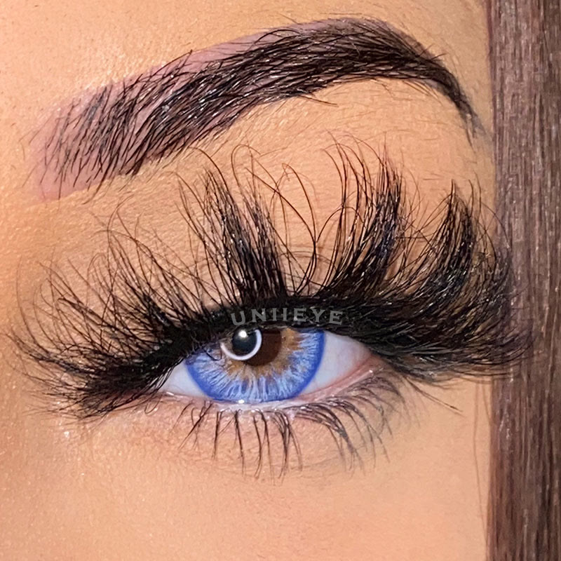 Uniieye Crush Blue Colored Contact Lenses