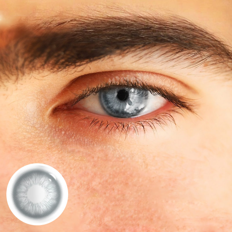 Unspoken Mirage Grey Colored Contact Lenses