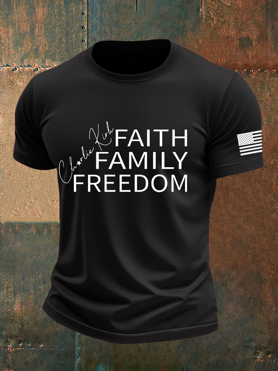 Men's C.K Printed T-shirt-America250