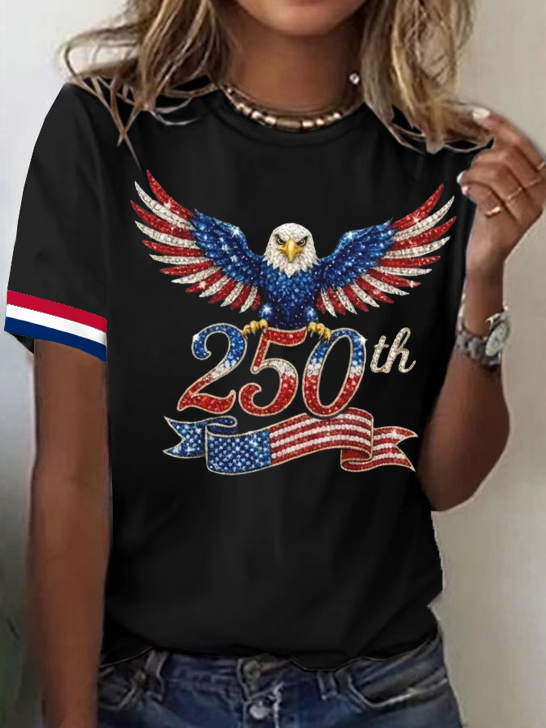Women's 250th Anniversary Short-Sleeve T-Shirt-America250