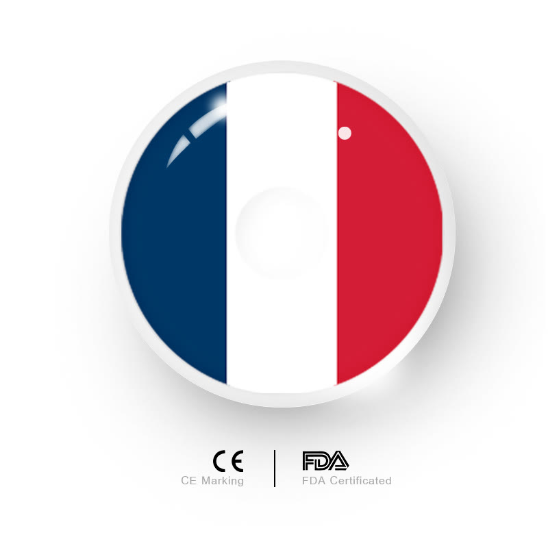 Uniieye France Prescription Cosplay Colored Contact Lenses-UNIIEYE