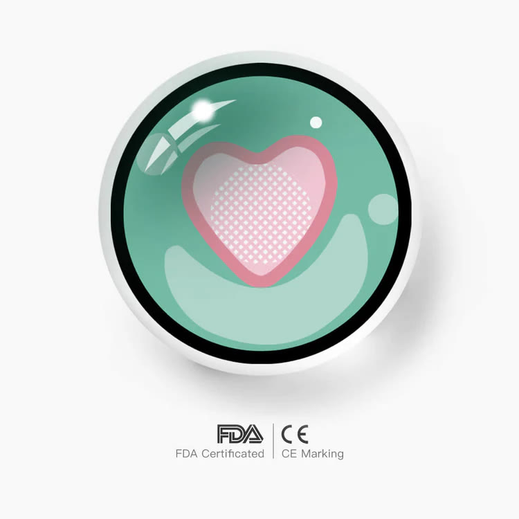 Uniieye Blind Puppet Cosplay Colored Contact Lenses-UNIIEYE