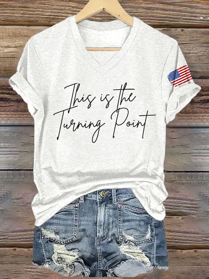 Women's This Is  Short Sleeve T-Shirt-America250