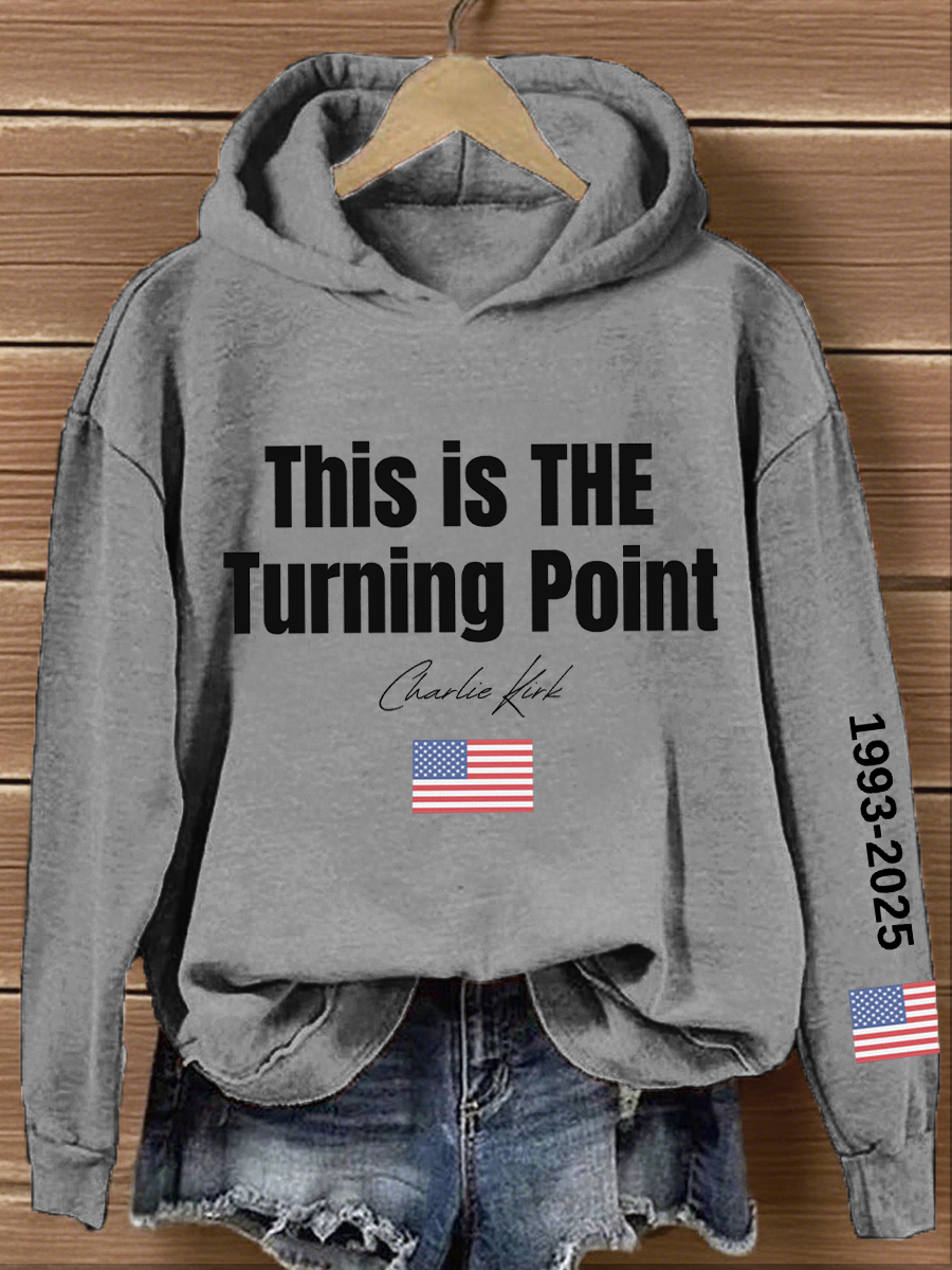 Women's This Is  Print Hoodie-America250
