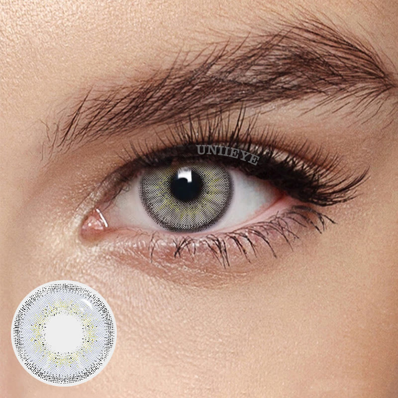 Uniieye Megan Grey Colored Contact Lenses-UNIIEYE