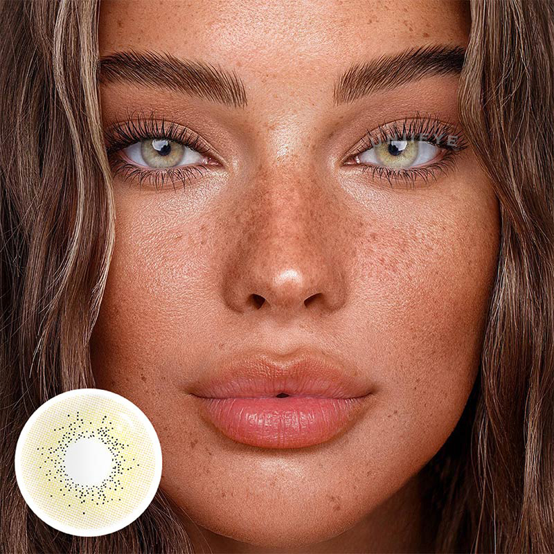 Uniieye Ocean Brown Prescription Colored Contact Lenses