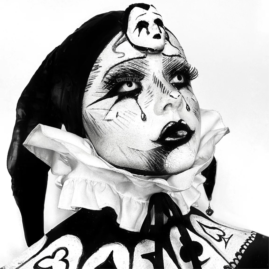 Uniieye Circle Block & Mini Sclera Prescription Cosplay Colored Contact Lenses-UNIIEYE