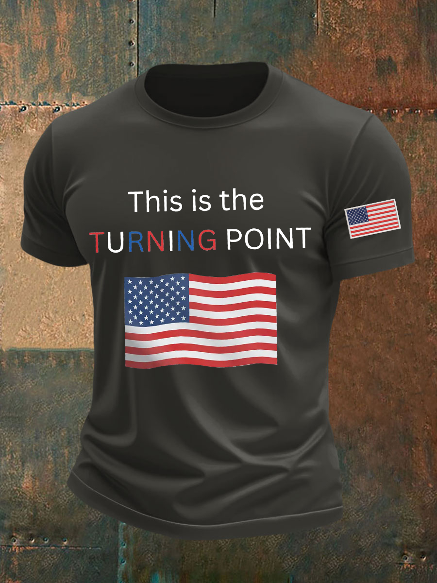 Men's This Is  Printed T-shirt-America250