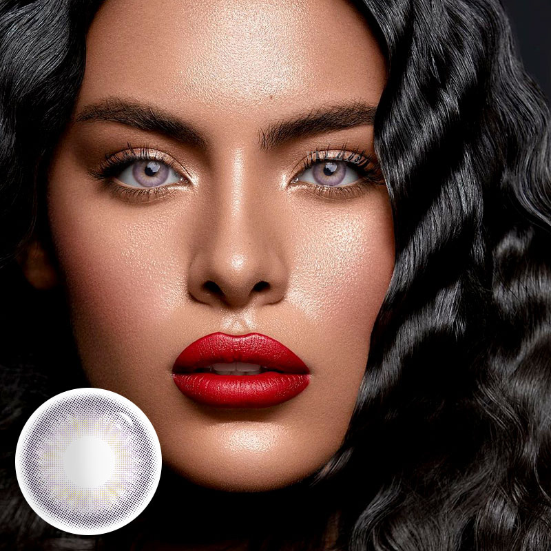 Uniieye DNA II Violet Prescription Colored Contact Lenses-UNIIEYE