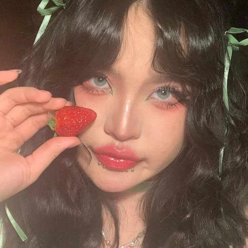 Uniieye Eros Green Prescription Colored Contact Lenses