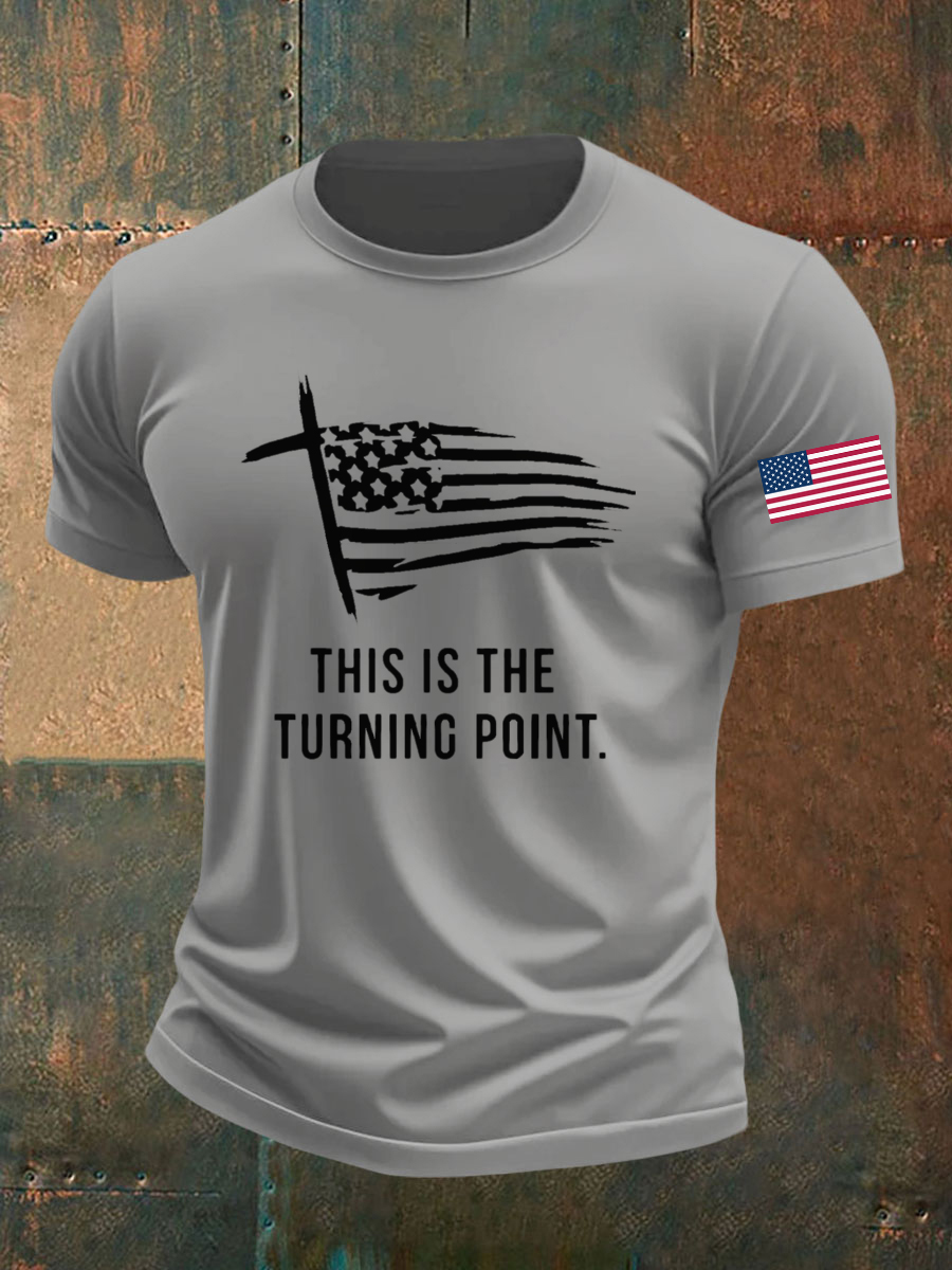 Men's This Is  Printed T-shirt-America250