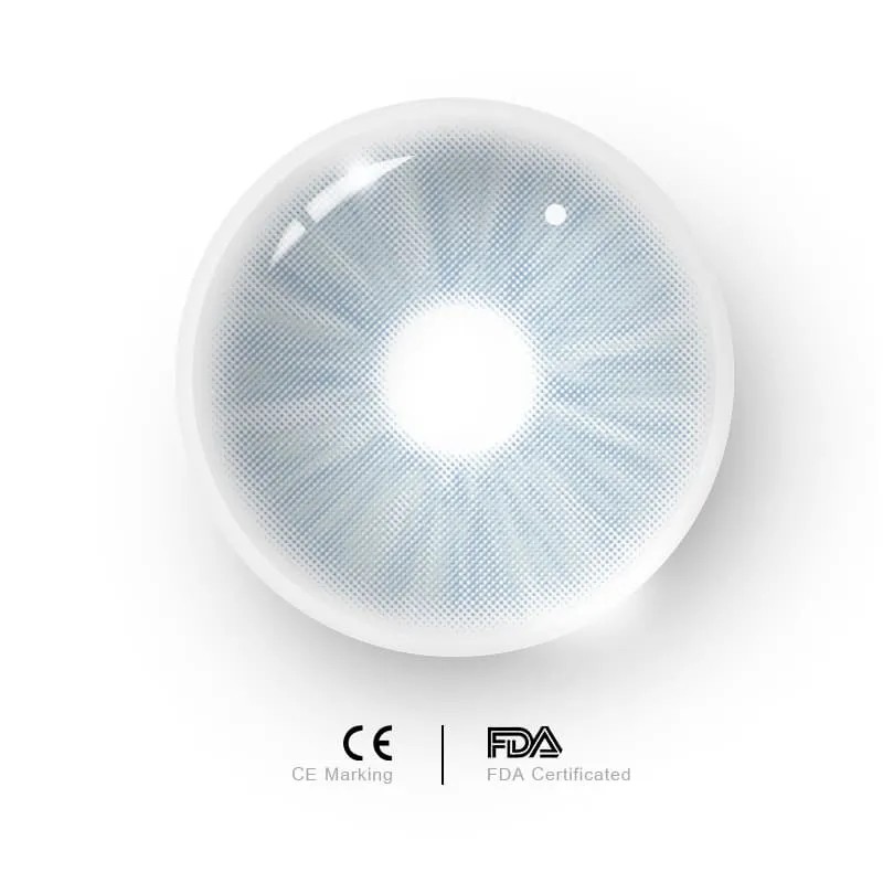 Uniieye Meta Blue Prescription Colored Contact Lenses