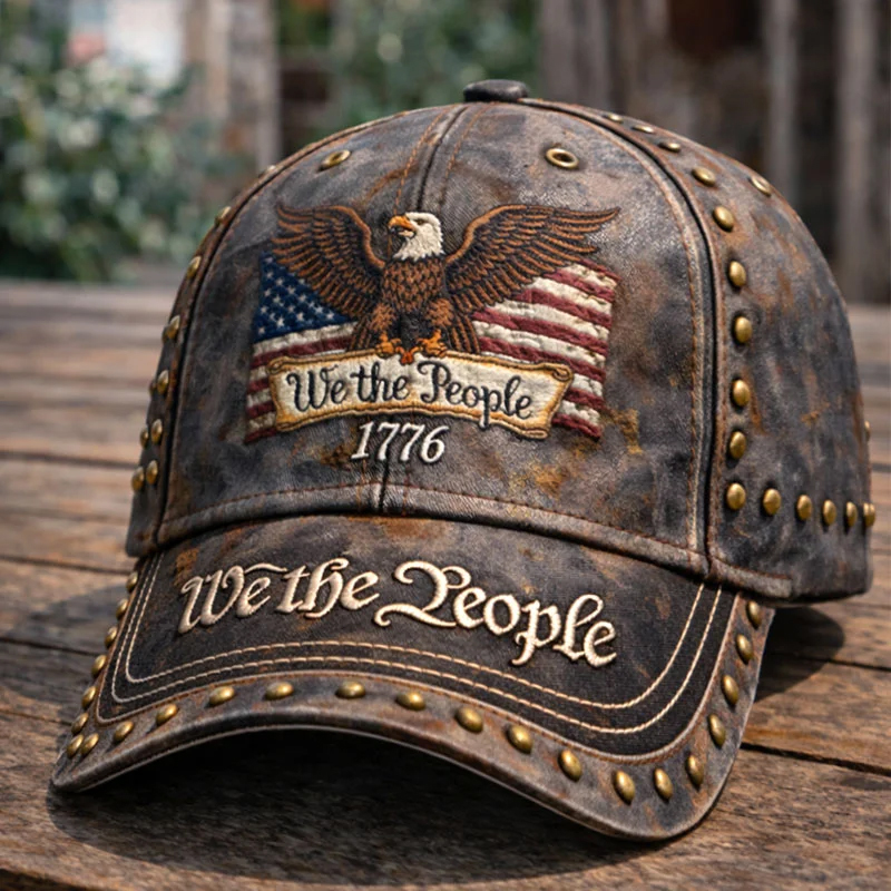 🏆Hand-Embroidered Artisan Cap💖US 250th Anniversary Casual Hat-America250