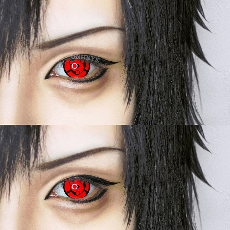 Uniieye Blind Syaringan Cosplay Colored Contact Lenses-UNIIEYE