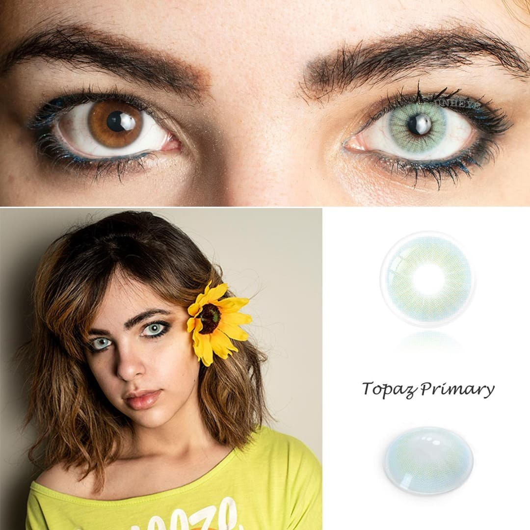 Uniieye Hidrocor II Topazio Prescription Colored Contact Lenses-UNIIEYE