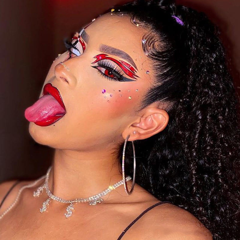 Uniieye Magic Hour II Vika Ruby Prescription Colored Contact Lenses-UNIIEYE