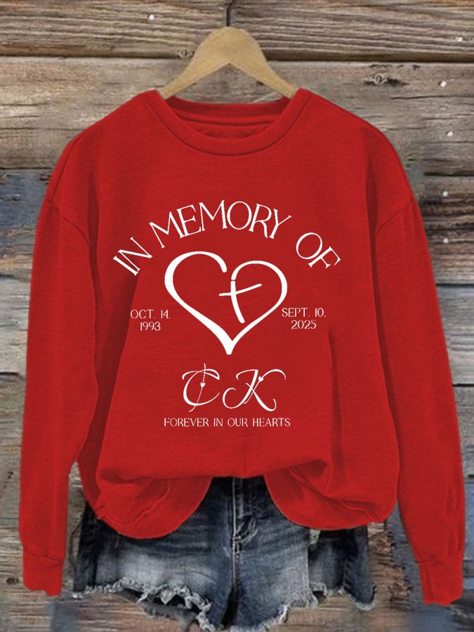 Women'S Casual Letter Print Long-Sleeved Sweatshirt-America250