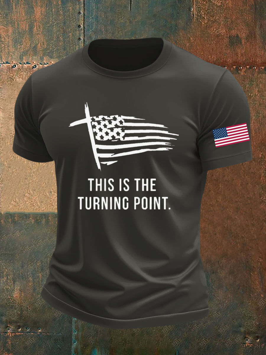 Men's This Is  Printed T-shirt-America250