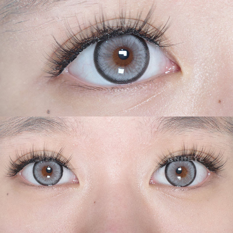 Uniieye Norko Grey Prescription Colored Contact Lenses