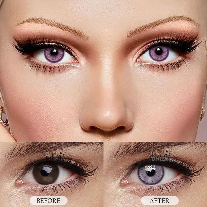 Uniieye Fruit Violet Colored Contact Lenses-UNIIEYE