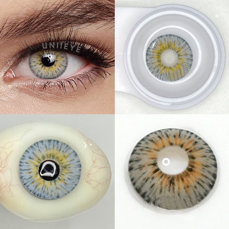 Uniieye Kaleidoscope Megan Fox Men Colored Contact Lenses