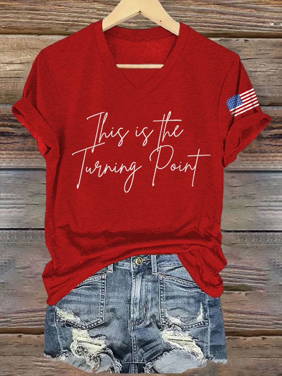 Women's This Is  Short Sleeve T-Shirt-America250