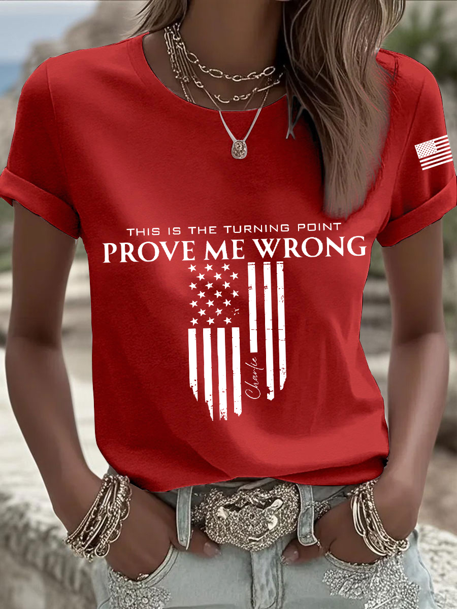 Women's Patriotic T-Shirt-America250