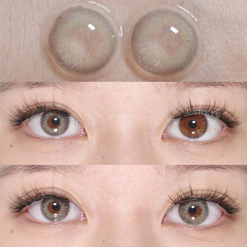 Uniieye DNA Taylor II Green Prescription Colored Contact Lenses-UNIIEYE