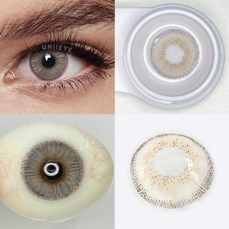 Uniieye Megan Brown Men Colored Contact Lenses
