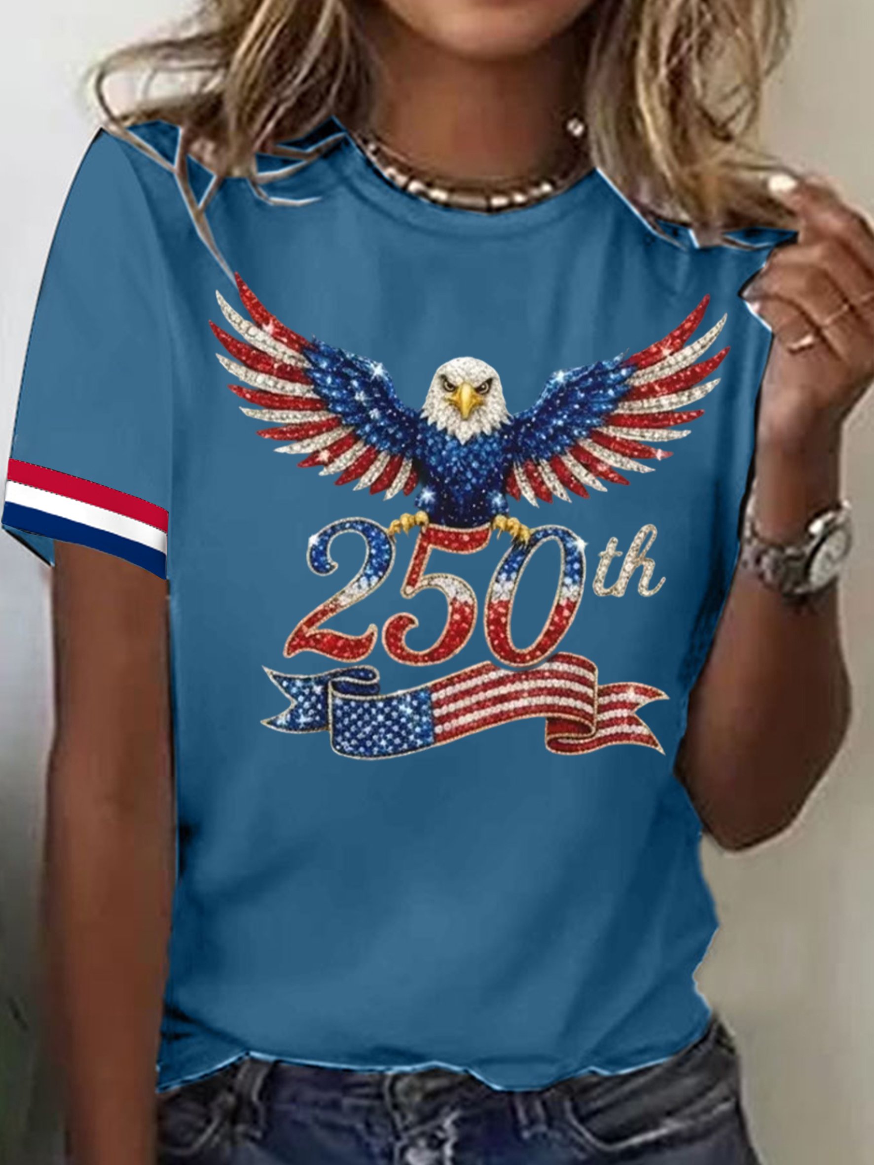 Women's 250th Anniversary Short-Sleeve T-Shirt-America250