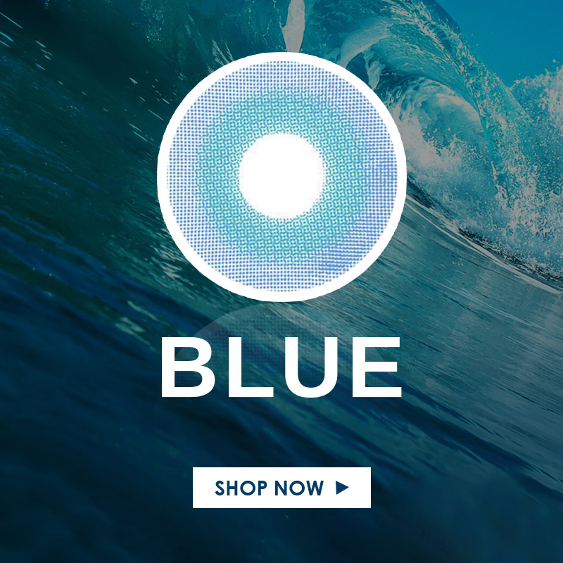 🐳Blue Contact Lenses❄️