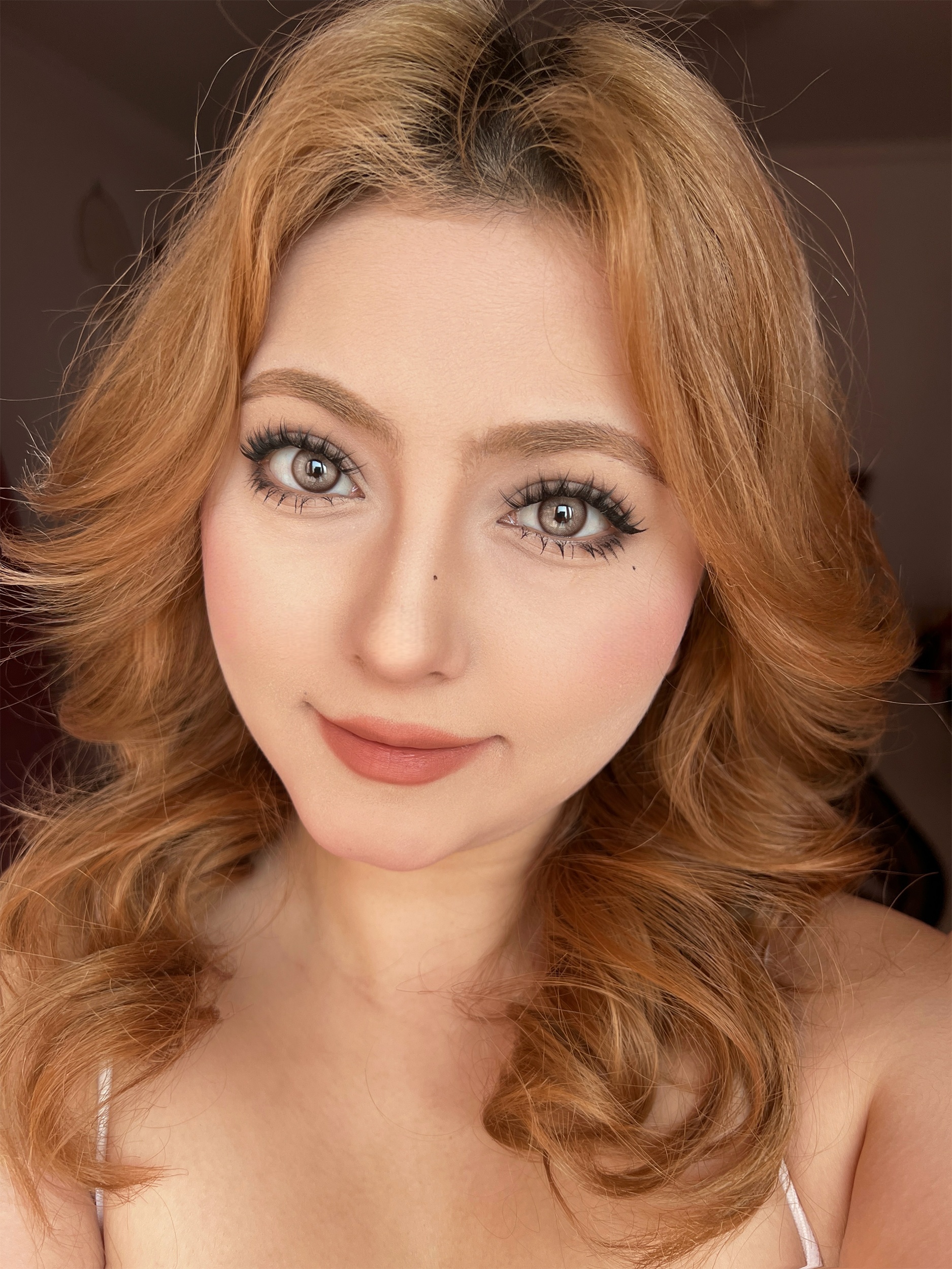 Uniieye Opera brown Colored Contact Lenses | 1 Year