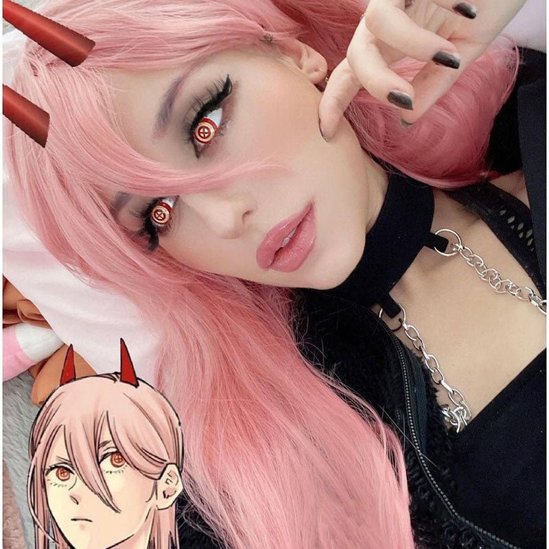 Chainsaw Man Power Cosplay Contact Lenses