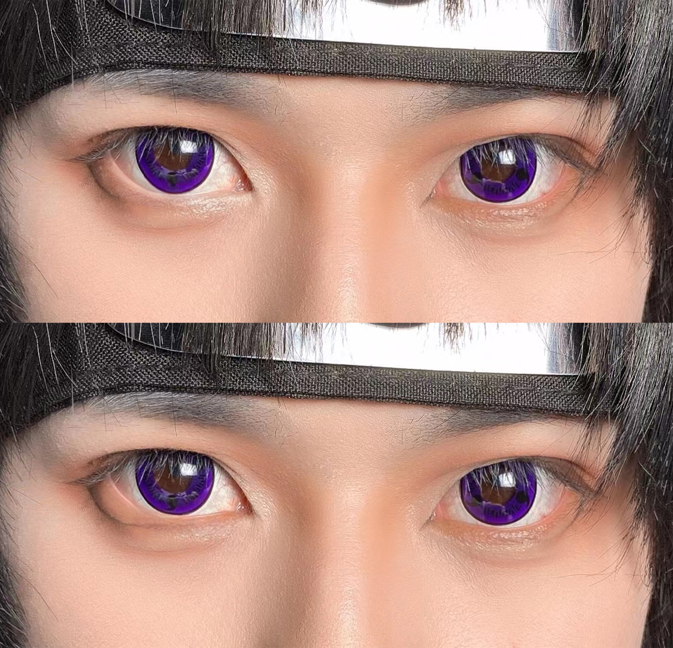 Uniieye Sasuke Uchiha Halloween Cosplay Colored Contact Lenses | 1 Year