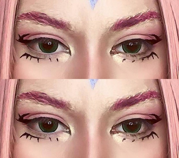 Uniieye Green Manson Halloween Cosplay Colored Contact Lenses | 1 Year