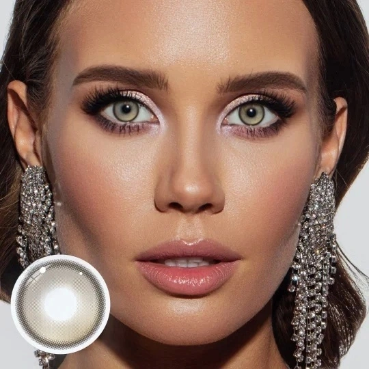 Uniieye Stellar Brown Prescription Colored Contact Lenses | 1 Year