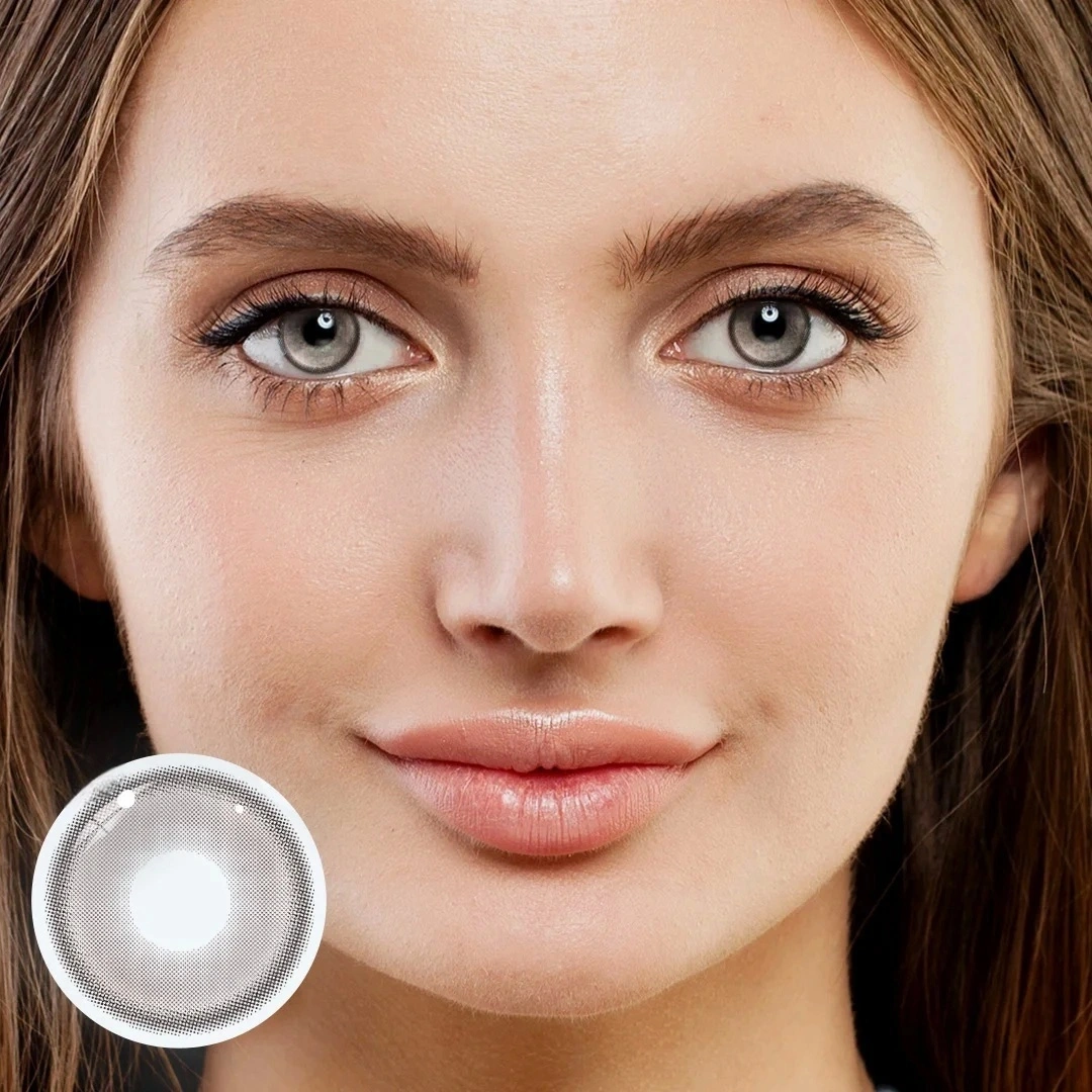 Uniieye Dolce Brown Prescription Colored Contact Lenses | 1 Year