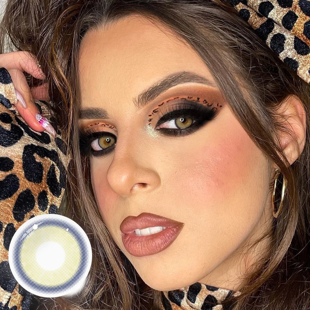 Uniieye Neala Green Colored Contact Lenses | 1 Year