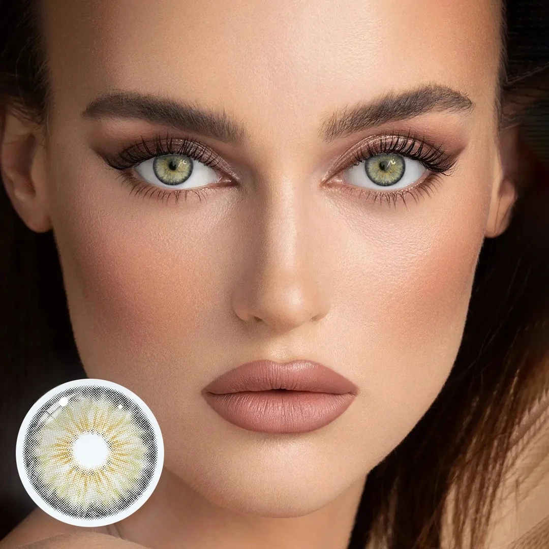 Uniieye Manhattan Grey Colored Contact Lenses | 1 Year