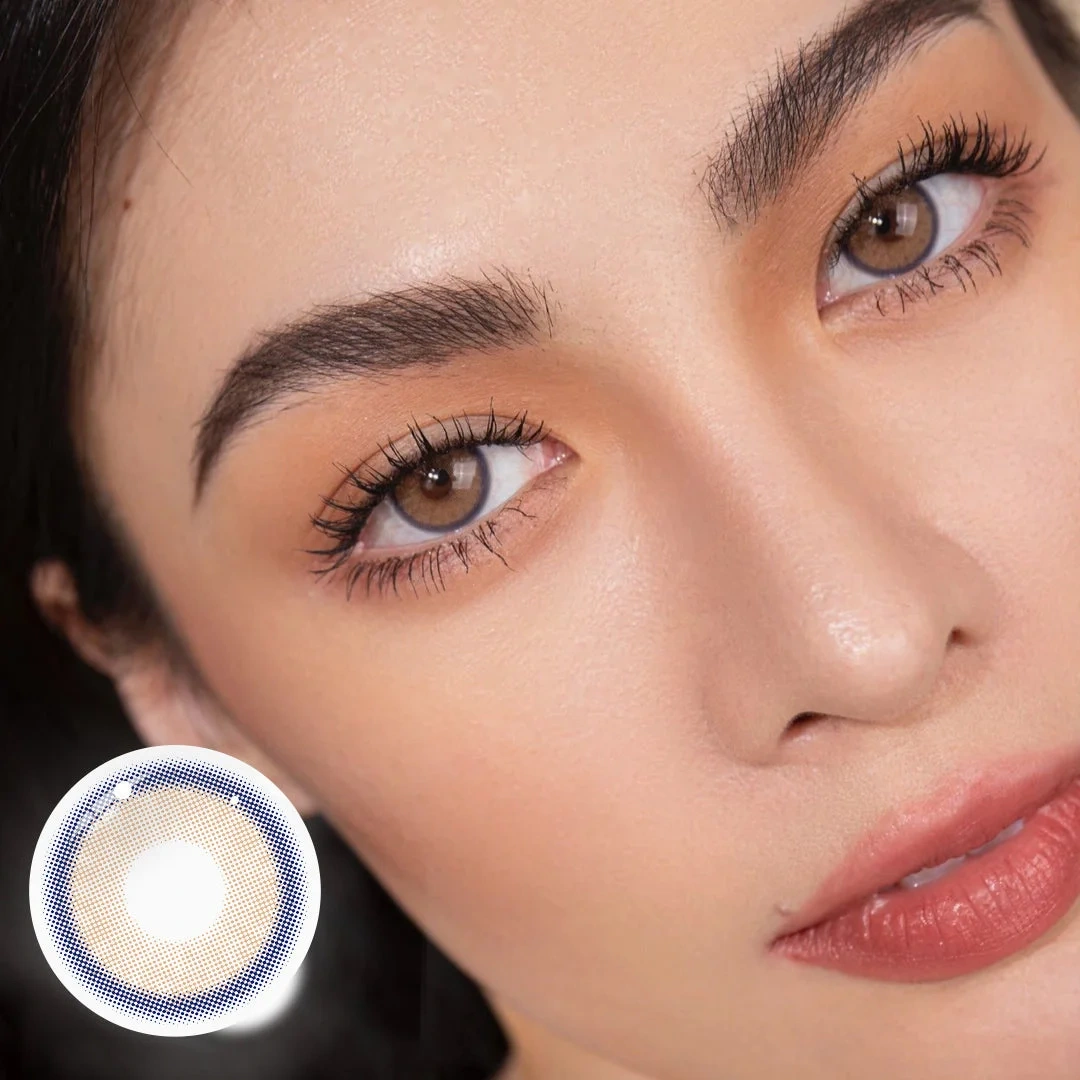 Uniieye Neala Brown Colored Contact Lenses | 1 Year