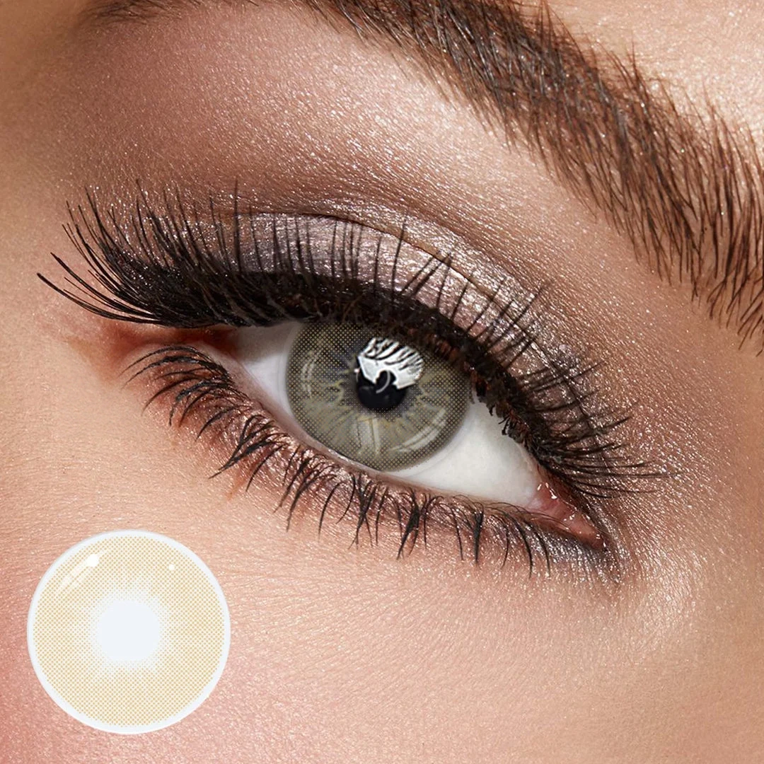 Uniieye Hidrocor Ocre Brown Colored Contact Lenses | 1 Year