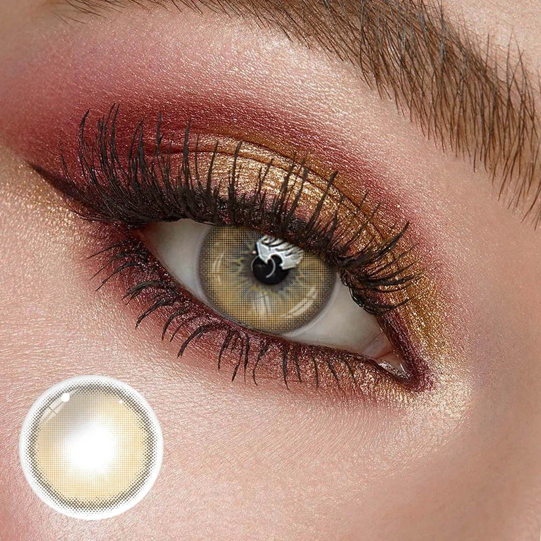 Uniieye Rainbow Yellow Colored Contact Lenses | 1 Year