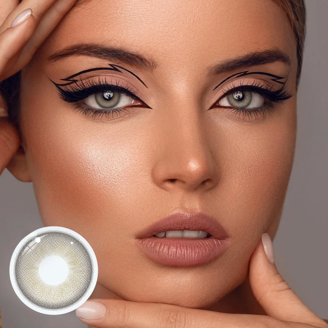 Uniieye Eden Brown Colored Contact Lenses | 1 Year