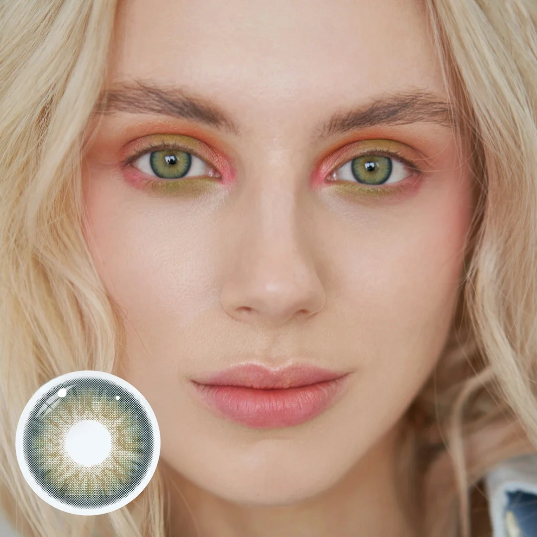Uniieye Moss Green Colored Contact Lenses | 1 Year